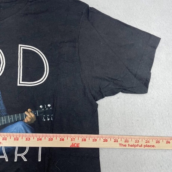 Rod Stewart Tour 2014 Graphic Tee Thrifted Vintage Style Size L - Picture 4 of 8